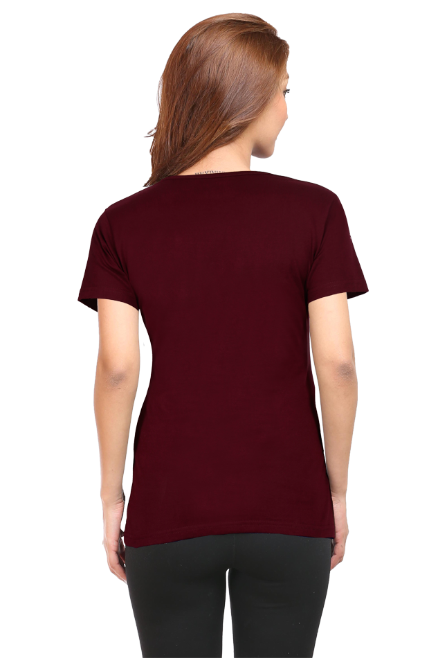 women Round Neck Half Sleeve Classic T-shirt