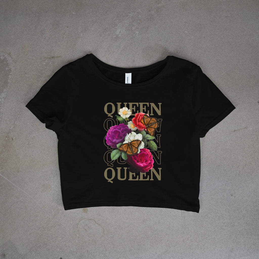 Queen of Blooms Crop Top